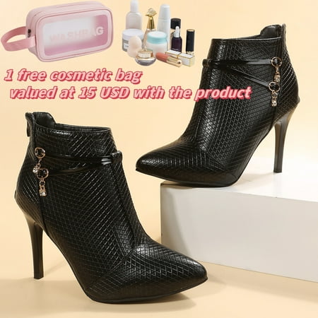 Tponi Boots For Women Fashion Women Boots Clearance Booties Peak Toe High Heel Ankle-High Work Snow Boots
Tponi Boots For Women Fashion Women Boots Clearance Booties Peak Toe High Heel Ankle-High Work Snow Boots