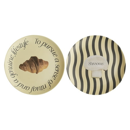 Homeex Original Design Modern Minimalist Bamboo Powder Plate Tableware A set of2
Homeex Original Design Modern Minimalist Bamboo Powder Plate Tableware A set of2
