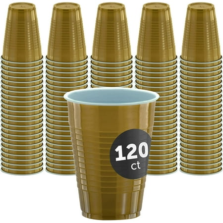 120 Party Cups 12 oz Reusable Disposable Cups for Birthday Party Bachelorette Camping Indoor Outdoor Events Beverage Drinking Cups (Gold 120)
120 Party Cups 12 oz Reusable Disposable Cups for Birthday Party Bachelorette Camping Indoor Outdoor Events Beverage Drinking Cups (Gold 120)