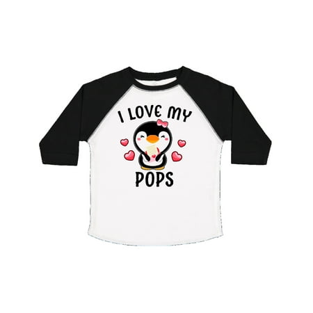 Inktastic I Love My Pops with Cute Penguin and Hearts Gift Toddler Toddler Girl T-Shirt
Inktastic I Love My Pops with Cute Penguin and Hearts Gift Toddler Toddler Girl T-Shirt