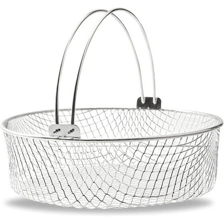 Air Fryer Basket Steamer Basket 304 Stainless Steel Mesh Basket For Air Fryer Air Fry Crisper Basket Air Fryer Accessory 8 Inch Basket With Handle
Air Fryer Basket Steamer Basket 304 Stainless Steel Mesh Basket For Air Fryer Air Fry Crisper Basket Air Fryer Accessory 8 Inch Basket With Handle