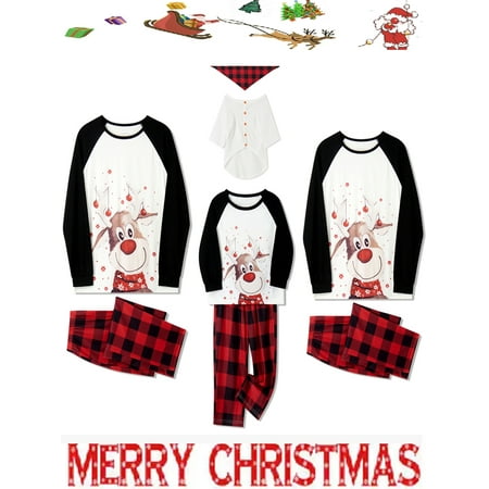 Jamlynbo Family Christmas Pjs Matching Sets Christmas Pajamas for Family Adults Kids Baby Dog Holiday Xmas Sleepwear Set
Jamlynbo Family Christmas Pjs Matching Sets Christmas Pajamas for Family Adults Kids Baby Dog Holiday Xmas Sleepwear Set