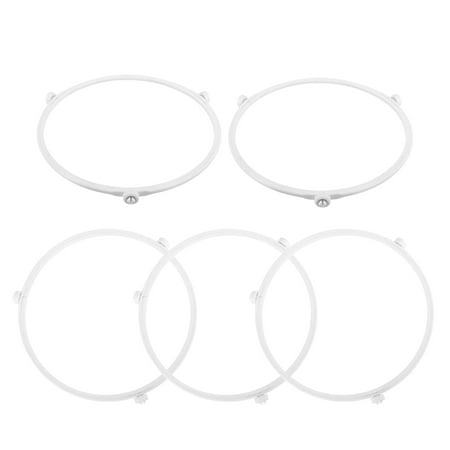 5 PCS Microwave Turntable Ring Microwave Wheel Ring Replacement Turntable Holder