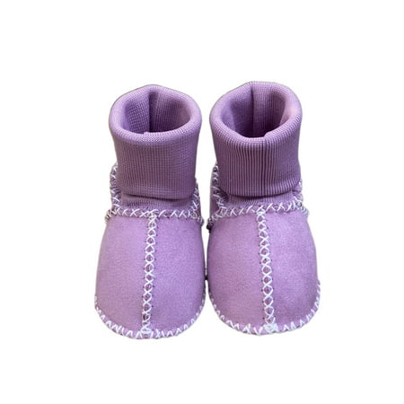SIMANLAN Girls Boys Soft Shoe Plush Lining Sock Boots First Walkers Winter Bootie Indoor Non-slip Crib Shoes Cold Weather Prewalker Booties Purple 6C
SIMANLAN Girls Boys Soft Shoe Plush Lining Sock Boots First Walkers Winter Bootie Indoor Non-slip Crib Shoes Cold Weather Prewalker Booties Purple 6C