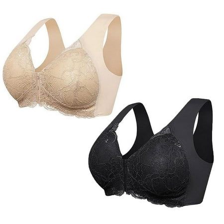 XINSHIDE Bra 2 Pieces Women 3/4 Cup Front Button Comfort Gathers Breathable No Steel Ring Push Up Brassiere Laced Bra Women Underwear Sexy Seamless
XINSHIDE Bra 2 Pieces Women 3/4 Cup Front Button Comfort Gathers Breathable No Steel Ring Push Up Brassiere Laced Bra Women Underwear Sexy Seamless