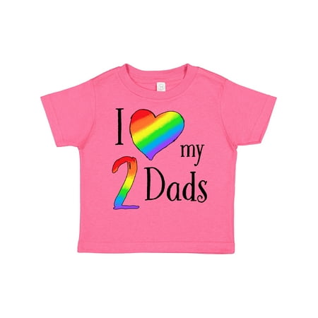 Inktastic I Love My Two Dads- Pride Rainbow Heart Gift Toddler Boy or Toddler Girl T-Shirt
Inktastic I Love My Two Dads- Pride Rainbow Heart Gift Toddler Boy or Toddler Girl T-Shirt