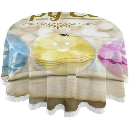 Hidove Easter Bunny Eggs Outdoor Round Tablecloth Waterproof Stain-Resistant Non-Slip Circular Tablecloth 60 Inch with Umbrella Hole and Zipper for Tabletop Backyard Party BBQ Decor
Hidove Easter Bunny Eggs Outdoor Round Tablecloth Waterproof Stain-Resistant Non-Slip Circular Tablecloth 60 Inch with Umbrella Hole and Zipper for Tabletop Backyard Party BBQ Decor