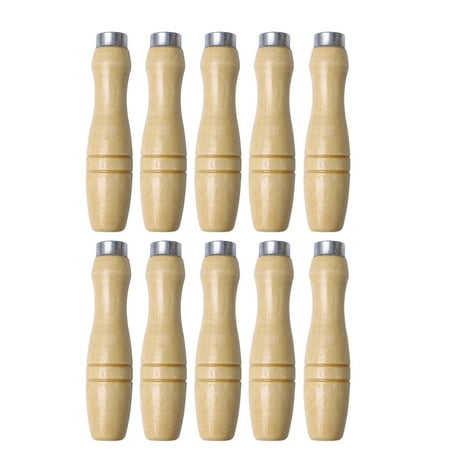 Tinksky 10pcs Wooden Handle for File Cutting Tool Craft Artwork Cutting DIY - 4.8MM Inner Hole
Tinksky 10pcs Wooden Handle for File Cutting Tool Craft Artwork Cutting DIY - 4.8MM Inner Hole