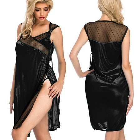 Aueoe Nightgowns For Women Sleep Shirts For Women Sexy New Women Lingerie Sleepwear Perspective Split Lace Splice Skirt With Thong Clearance
Aueoe Nightgowns For Women Sleep Shirts For Women Sexy New Women Lingerie Sleepwear Perspective Split Lace Splice Skirt With Thong Clearance
