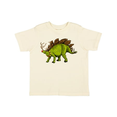 Inktastic Rudolph Stegosaurus Gift Toddler Boy or Toddler Girl T-Shirt