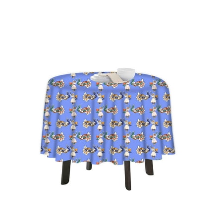 eloria Abstract Printed Round Table Cloth Resistant Washable Decorative Table Cover for Dining Table
eloria Abstract Printed Round Table Cloth Resistant Washable Decorative Table Cover for Dining Table