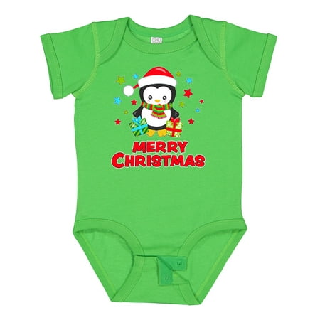 Inktastic Merry Christmas Penguin in Santa Hat with Gifts Gift Baby Boy or Baby Girl Bodysuit
Inktastic Merry Christmas Penguin in Santa Hat with Gifts Gift Baby Boy or Baby Girl Bodysuit
