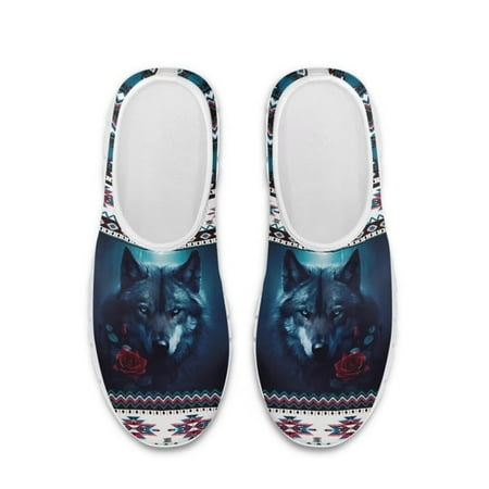 Whosucclay Wolf Sneakers Lightweight Breathable Slip-On Waling SHoes for Hiking Walking Running Working School Christmas Xmas Running Shoes Red
Whosucclay Wolf Sneakers Lightweight Breathable Slip-On Waling SHoes for Hiking Walking Running Working School Christmas Xmas Running Shoes Red