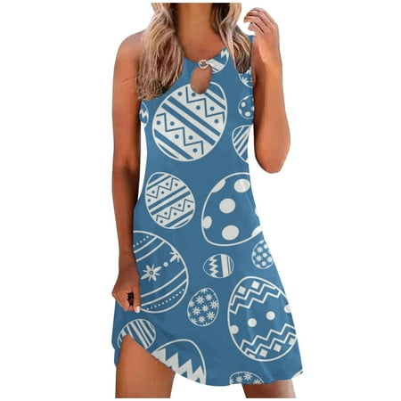 jsaierl Easter Dress for Women Bunny Egg Graphic Summer Dresses Sleeveless Midi Sun Dress A-Line Tank Dresses Happy Easter Gift for Women
jsaierl Easter Dress for Women Bunny Egg Graphic Summer Dresses Sleeveless Midi Sun Dress A-Line Tank Dresses Happy Easter Gift for Women