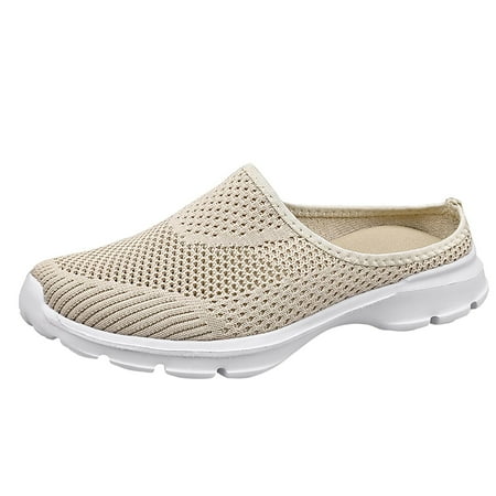 CYMMPU Women s Slippers New Style Large Size Flying Woven Half-support Shoes Mesh Breathable Sandals For Men And Women Sandals
CYMMPU Women s Slippers New Style Large Size Flying Woven Half-support Shoes Mesh Breathable Sandals For Men And Women Sandals