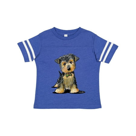 Inktastic Little Gent Yorkie Gift Toddler Boy or Toddler Girl T-Shirt