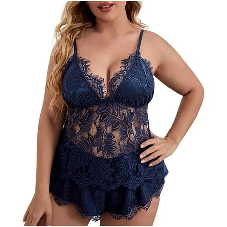 Women s Fashion Plus Size Sling Soild Sexy Lingerie Lace Nightwear Suit pajamas womens pajama womens pajama
Women s Fashion Plus Size Sling Soild Sexy Lingerie Lace Nightwear Suit pajamas womens pajama womens pajama