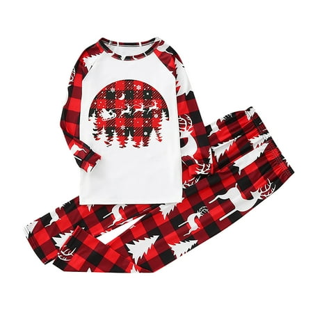 QWERTYU Matching Christmas Family Pajamas Sets Sleepwear Sets Festival Holiday Xmas Sleepwear Parent-Child Pjs Red 3
QWERTYU Matching Christmas Family Pajamas Sets Sleepwear Sets Festival Holiday Xmas Sleepwear Parent-Child Pjs Red 3