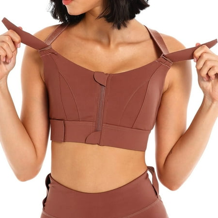 Roliyen Bras For Women ’S Front Zip Sports Bra Adjustable Straps Soft Workout Tops Underwear Lingerie For Women Nightgowns For Women
Roliyen Bras For Women ’S Front Zip Sports Bra Adjustable Straps Soft Workout Tops Underwear Lingerie For Women Nightgowns For Women