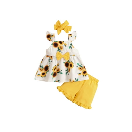 Nituyy 3Pcs Girls Summer Streetwear Floral Vest and Frilled Shorts with Hairband
Nituyy 3Pcs Girls Summer Streetwear Floral Vest and Frilled Shorts with Hairband