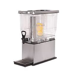 BSL CBDT3SS Cold Beverage Dispenser with Infuser and Ice Tube Rectangular 3 gallon Silver
BSL CBDT3SS Cold Beverage Dispenser with Infuser and Ice Tube Rectangular 3 gallon Silver