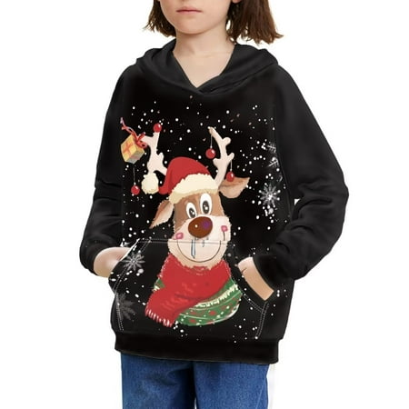 HUGS IDES FunnyTeen Hoodies Girls Trendy 11-13 Christmas Snowflake Deer Print Sports Jumper Lightweight Thin Breathable Sweatshirt Winter Crew Neck Pullover with Pocket
HUGS IDES FunnyTeen Hoodies Girls Trendy 11-13 Christmas Snowflake Deer Print Sports Jumper Lightweight Thin Breathable Sweatshirt Winter Crew Neck Pullover with Pocket