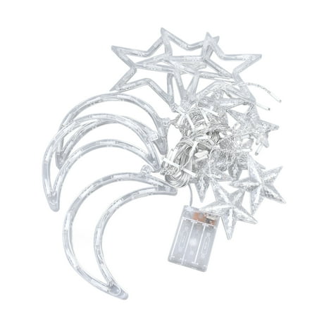 LED Curtain Light 126 LED Exquisite Workmanship Star Moon Curtain String Lights High Romantic Ambience For Parties For Weddings For Birthdays
LED Curtain Light 126 LED Exquisite Workmanship Star Moon Curtain String Lights High Romantic Ambience For Parties For Weddings For Birthdays