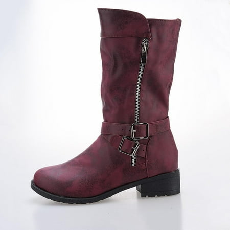 Boots for Women Clearance Deals! Verugu Western Cowboy Low Heel Comfort Bootie Ankle Boots for Women Women Retro Flat Bottom Shoes Casual Boots Plus Size Slip On Double Zipper Shoes Wine 41
Boots for Women Clearance Deals! Verugu Western Cowboy Low Heel Comfort Bootie Ankle Boots for Women Women Retro Flat Bottom Shoes Casual Boots Plus Size Slip On Double Zipper Shoes Wine 41