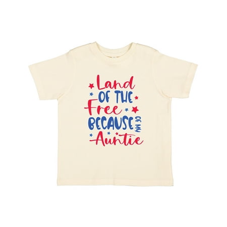 Inktastic Memorial Day Land of The Free Because Of My Auntie Gift Toddler Boy or Toddler Girl T-Shirt
Inktastic Memorial Day Land of The Free Because Of My Auntie Gift Toddler Boy or Toddler Girl T-Shirt