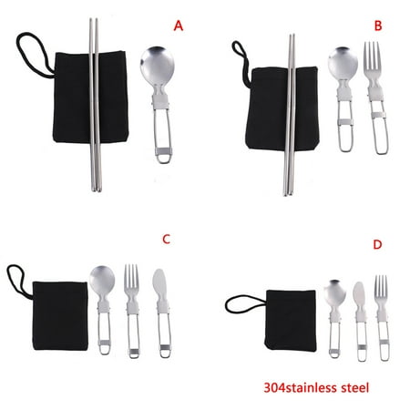 1set Portable Travel Picnic Foldable Cutlery Set Spoon Fork Knife Chopsticks
1set Portable Travel Picnic Foldable Cutlery Set Spoon Fork Knife Chopsticks