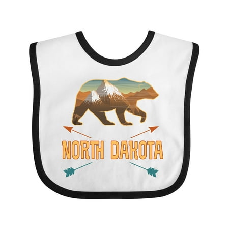 Inktastic North Dakota Vacation Bear Silhouette Gift Baby Boy or Baby Girl Bib
Inktastic North Dakota Vacation Bear Silhouette Gift Baby Boy or Baby Girl Bib