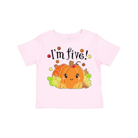 Inktastic I m Five- Pumpkin Birthday Autumn Gift Toddler Boy or Toddler Girl T-Shirt
Inktastic I m Five- Pumpkin Birthday Autumn Gift Toddler Boy or Toddler Girl T-Shirt