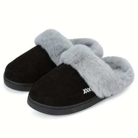 NAYUKA Home Slippers With Plush Lining And Flipped Fur Upper Rubber Thick Sole Comfortable Non Slip And Warm Indoor Slippers
NAYUKA Home Slippers With Plush Lining And Flipped Fur Upper Rubber Thick Sole Comfortable Non Slip And Warm Indoor Slippers