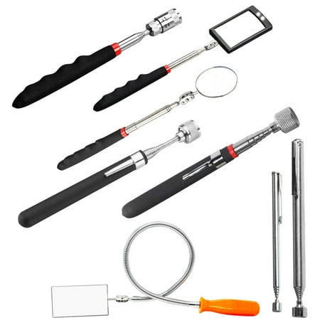 MEGAWHEELS 5Pcs Magnetic Pick Up Tools Adjustable Car Angle View Pen Telescoping Magnetic Pickup Kit Flexible Fixing Tool for Cars
MEGAWHEELS 5Pcs Magnetic Pick Up Tools Adjustable Car Angle View Pen Telescoping Magnetic Pickup Kit Flexible Fixing Tool for Cars