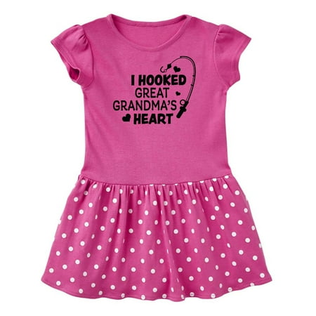 Inktastic I Hooked Great Grandma s Heart with Fishing Rod Gift Baby Girl Dress
Inktastic I Hooked Great Grandma s Heart with Fishing Rod Gift Baby Girl Dress