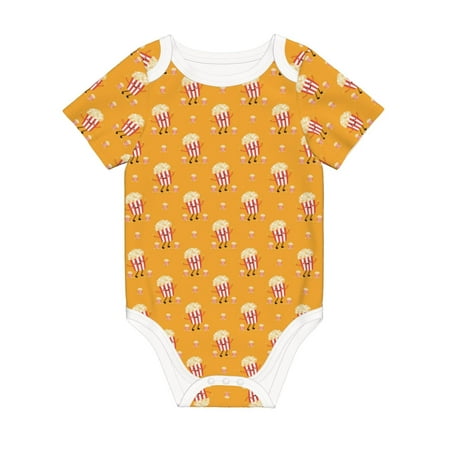 Coaee Cute Popcorn for Soft Cotton Baby Short-Sleeve Bodysuit Baby Girls Boys Bodysuit Romper
Coaee Cute Popcorn for Soft Cotton Baby Short-Sleeve Bodysuit Baby Girls Boys Bodysuit Romper