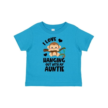 Inktastic Monkey I Love Hanging out with My Auntie Gift Toddler Boy or Toddler Girl T-Shirt
Inktastic Monkey I Love Hanging out with My Auntie Gift Toddler Boy or Toddler Girl T-Shirt