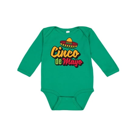 Inktastic Cinco De Mayo with Sombrero Gift Baby Boy or Baby Girl Long Sleeve Bodysuit
Inktastic Cinco De Mayo with Sombrero Gift Baby Boy or Baby Girl Long Sleeve Bodysuit