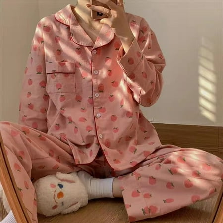 CoCopeaunt Cow Print Pajamas Two Piece Set Autumn Pijamas Women Cotton Cute Home Clothes Pyjamas Sleepwear Japanese Style Kawaii
CoCopeaunt Cow Print Pajamas Two Piece Set Autumn Pijamas Women Cotton Cute Home Clothes Pyjamas Sleepwear Japanese Style Kawaii