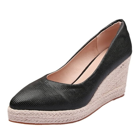Jungdeepe Fashion Shoes With Straw Rope Sole Autumn New Wedge Pointed Toe Espadrilles Thick Sole High Heel On Shoes Women Womens Shower Slides Womens Low Wedge Sandals Size 11 Flat Sandals for Women
Jungdeepe Fashion Shoes With Straw Rope Sole Autumn New Wedge Pointed Toe Espadrilles Thick Sole High Heel On Shoes Women Womens Shower Slides Womens Low Wedge Sandals Size 11 Flat Sandals for Women