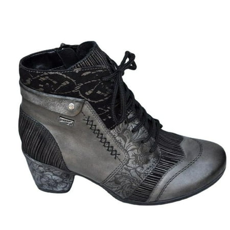 Womens Vintage Fashion Ankle Boots Block High Heels Round Toe Chunky Platform Casual Short Bootie - Side Zip
Womens Vintage Fashion Ankle Boots Block High Heels Round Toe Chunky Platform Casual Short Bootie - Side Zip