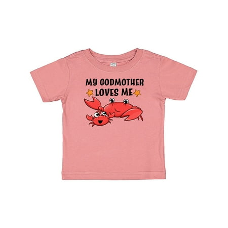 Inktastic My Godmother Loves Me- cute crab family Gift Baby Boy or Baby Girl T-Shirt
Inktastic My Godmother Loves Me- cute crab family Gift Baby Boy or Baby Girl T-Shirt