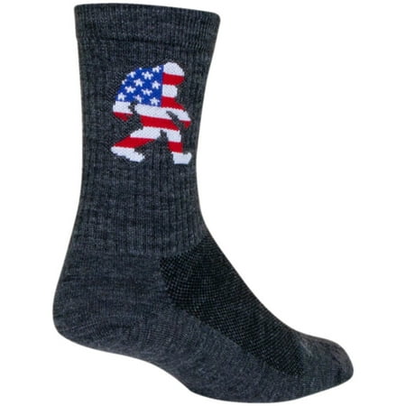Sock Guy 272131 6 in. Big Foot Wool Crew Socks Large to Extra Large