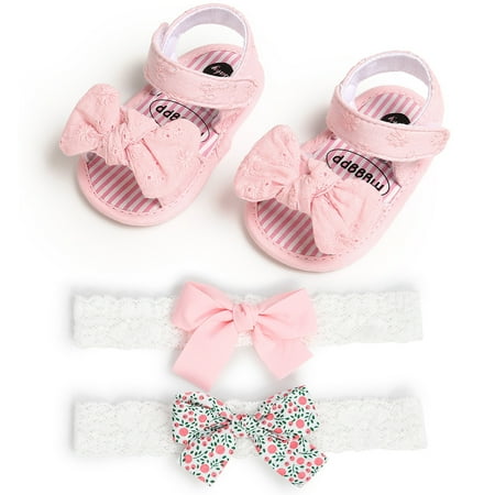 Toyella 2021 New Spring And Summer Baby Sandals 2-piece Set Pink b 11cm