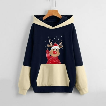 jsaierl Sweatshirt for Women Funny Graphic Christmas Matching Pullover Long Sleeve Casual Tops for Women Comfy Loose Hooded Sweatshirt for Teen Girls
jsaierl Sweatshirt for Women Funny Graphic Christmas Matching Pullover Long Sleeve Casual Tops for Women Comfy Loose Hooded Sweatshirt for Teen Girls