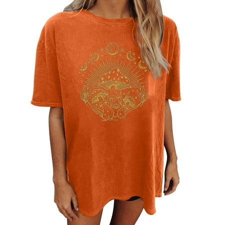 Tank Top for Women Sexy Tops for Women Women s Shirt Tees Funny Short Sleeve T Shirt Print T-shirt Tops Blouse Gift for Women Tshirts Shirts for Women Shirts for Women Orange M
Tank Top for Women Sexy Tops for Women Women s Shirt Tees Funny Short Sleeve T Shirt Print T-shirt Tops Blouse Gift for Women Tshirts Shirts for Women Shirts for Women Orange M