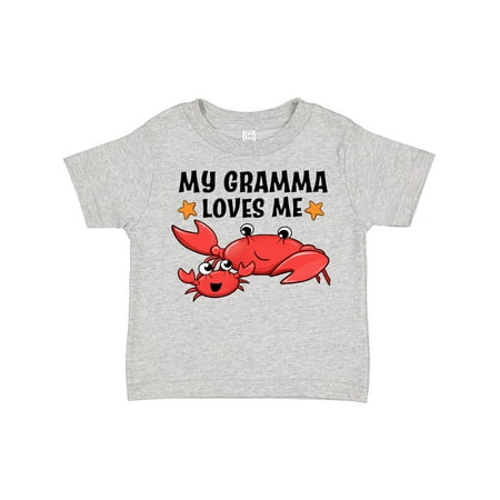 Inktastic My Gramma Loves Me- Cute Crab Family Gift Toddler Boy or Toddler Girl T-Shirt
Inktastic My Gramma Loves Me- Cute Crab Family Gift Toddler Boy or Toddler Girl T-Shirt