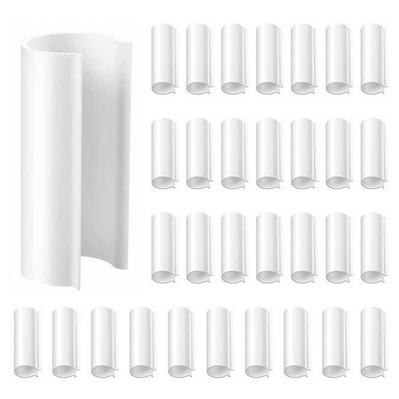 RUNOLIG 32pcs White Snap Clamps For Greenhouses Pvc Pipe Row Covers Shelters Bird Protection
RUNOLIG 32pcs White Snap Clamps For Greenhouses Pvc Pipe Row Covers Shelters Bird Protection