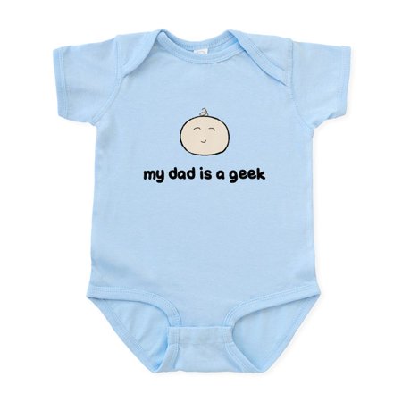 CafePress - MY DAD IS A GEEK Infant Bodysuit - Baby Light Bodysuit Size Newborn - 24 Months
CafePress - MY DAD IS A GEEK Infant Bodysuit - Baby Light Bodysuit Size Newborn - 24 Months