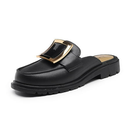 Women s Loafer Slide Sandal Summer Flat Sole Shoes Cushion Comfort Sandal for Party Dress Pumps Shoes Black 39
Women s Loafer Slide Sandal Summer Flat Sole Shoes Cushion Comfort Sandal for Party Dress Pumps Shoes Black 39
